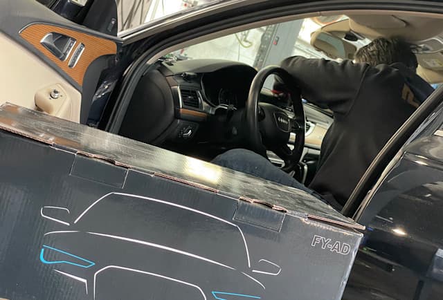 Audi-S installation by VIP-Multimedia Berlin