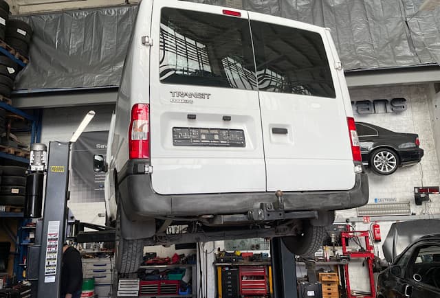 Ford-Transit-T260-замена листовых рессор-Берлин