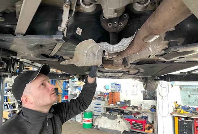 BMW 530d xDrive 2019 - Replacing the cardan shaft coupling