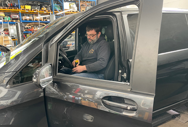 CAN bus failure Mercedes-Benz V-Class 2.0 2019 Berlin