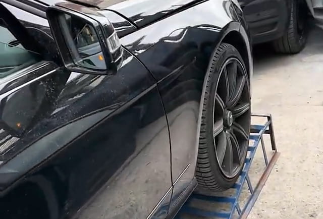 Mercedes-Benz E63 AMG 6.2 2011 Foam System Diagnostics Berlin