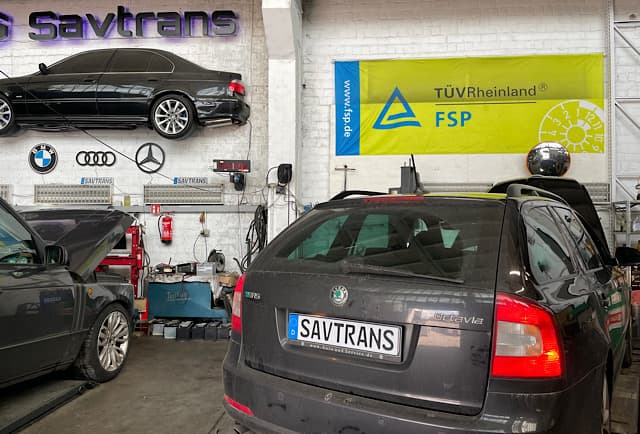 Skoda Octavia 2.0 TDI in KFZ Werkstatt Savtrans Berlin – Anlasser-Diagnose durchgeführt